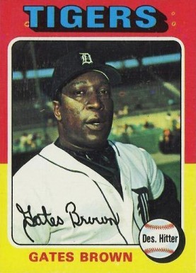 1975 Topps Gates Brown #371 Baseball Card