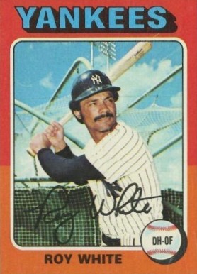 1975 Topps Roy White #375 Baseball Card