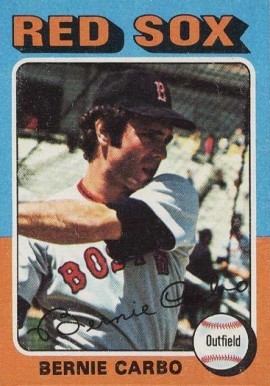 1975 Topps Bernie Carbo #379 Baseball Card