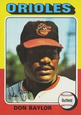 1975 Topps Don Baylor #382 Baseball Card