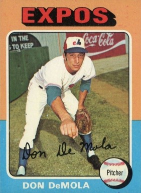 1975 Topps Don DeMola #391 Baseball Card