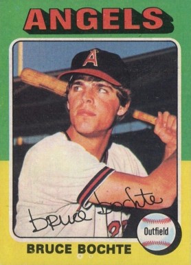 1975 Topps Bruce Bochte #392 Baseball Card