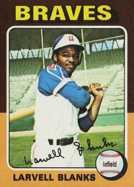 1975 Topps Larvell Blanks #394 Baseball Card