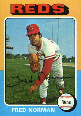 1975 Topps Fred Norman #396 Baseball Card