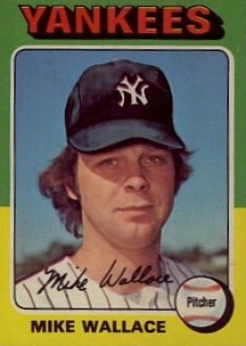 1975 Topps Mike Wallace #401 Baseball Card