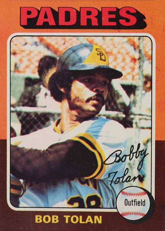 1975 Topps Bob Tolan #402 Baseball Card