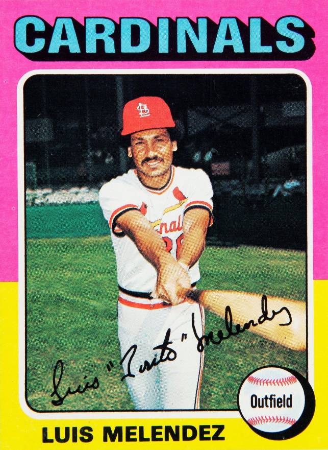 1975 Topps Luis Melendez #353 Baseball Card