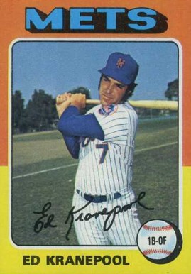 1975 Topps Ed Kranepool #324 Baseball Card
