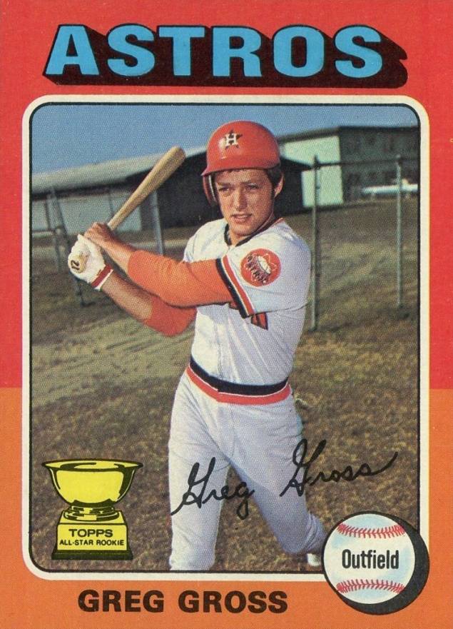 1975 Topps Greg Gross #334 Baseball Card