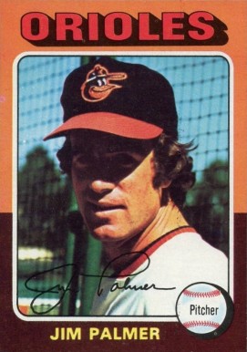1975 Topps Jim Palmer #335 Baseball Card