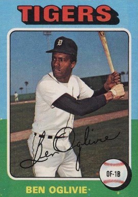 1975 Topps Ben Oglivie #344 Baseball Card