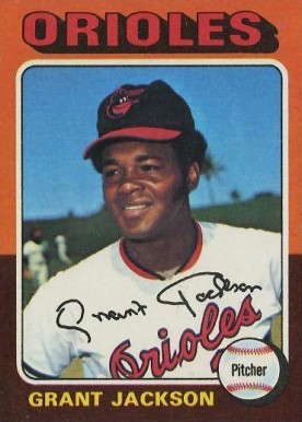 1975 Topps Grant Jackson #303 Baseball Card