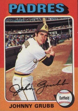 1975 Topps Johnny Grubb #298 Baseball Card