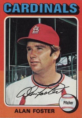 1975 Topps Alan Foster #296 Baseball Card