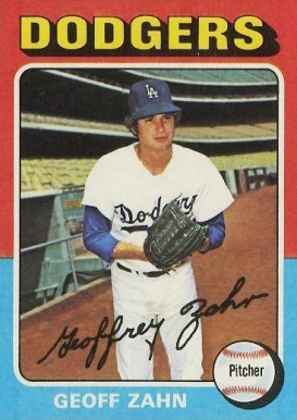 1975 Topps Geoff Zahn #294 Baseball Card
