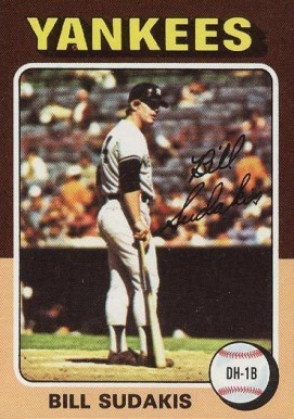 1975 Topps Bill Sudakis #291 Baseball Card