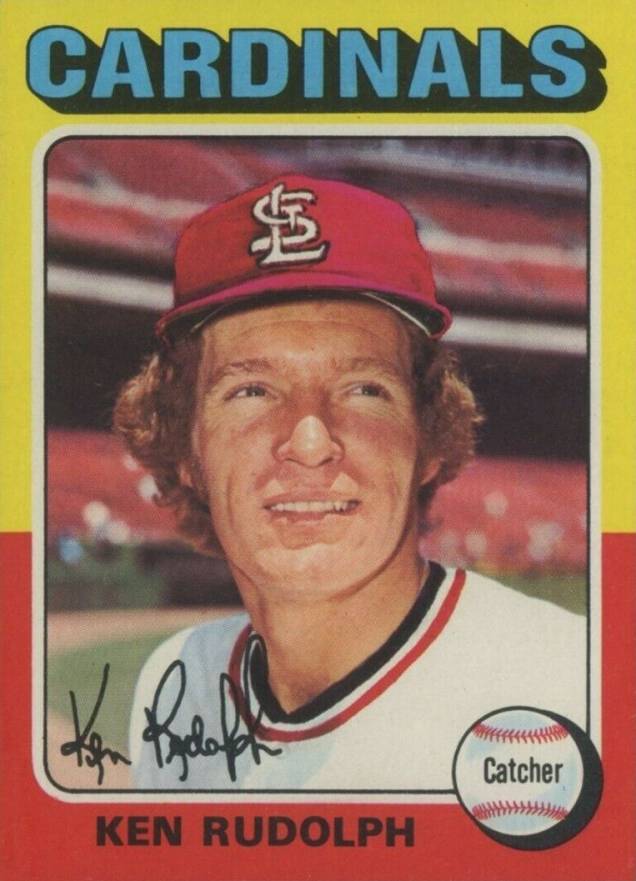 1975 Topps Ken Rudolph #289 Baseball Card