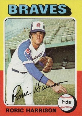 1975 Topps Roric Harrison #287 Baseball Card