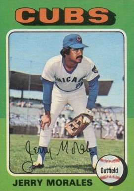 1975 Topps Jerry Morales #282 Baseball Card
