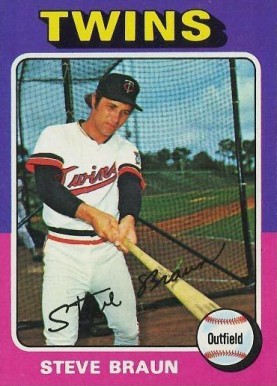 1975 Topps Steve Braun #273 Baseball Card