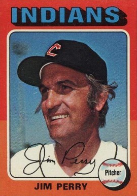 1975 Topps Jim Perry #263 Baseball Card