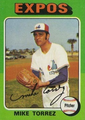 1975 Topps Mike Torrez #254 Baseball Card