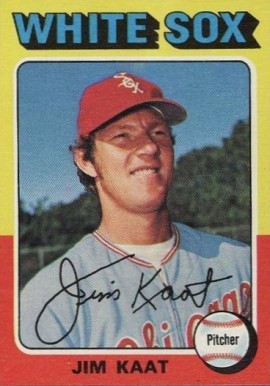 1975 Topps Jim Kaat #243 Baseball Card