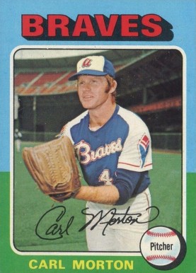 1975 Topps Carl Morton #237 Baseball Card