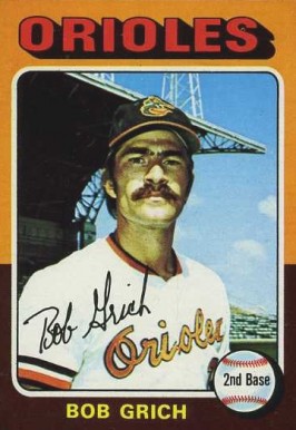 1975 Topps Bobby Grich #225 Baseball Card