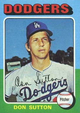 1975 Topps Don Sutton #220 Baseball Card