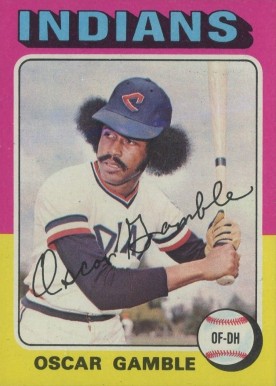1975 Topps Oscar Gamble #213 Baseball Card