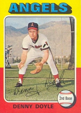 1975 Topps Denny Doyle #187 Baseball Card
