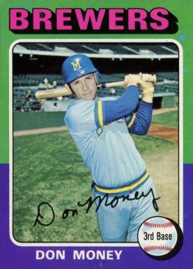 1975 Topps Don Money #175 Baseball Card