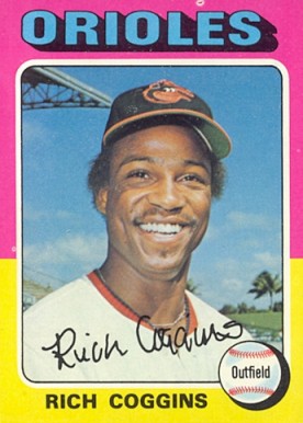 1975 Topps Rich Coggins #167 Baseball Card