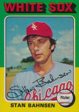 1975 Topps Stan Bahnsen #161 Baseball Card