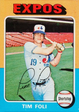 1975 Topps Tim Foli #149 Baseball Card