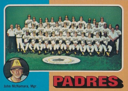 1975 Topps Sam Diego Padres Team #146 Baseball Card