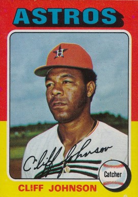 1975 Topps Cliff Johnson #143 Baseball Card