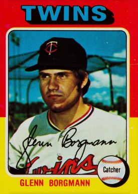 1975 Topps Glenn Borgmann #127 Baseball Card