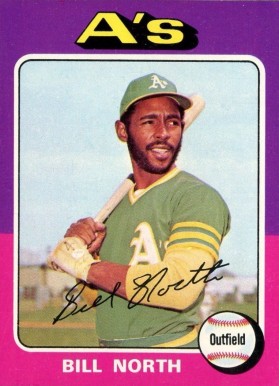 1975 Topps Bill North #121 Baseball Card