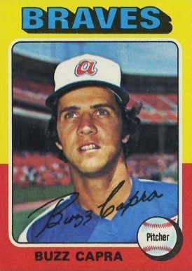 1975 Topps Buzz Capra #105 Baseball Card
