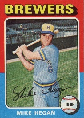 1975 Topps Mike Hegan #99 Baseball Card