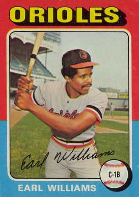 1975 Topps Earl Williams #97 Baseball Card