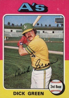 1975 Topps Dick Green #91 Baseball Card