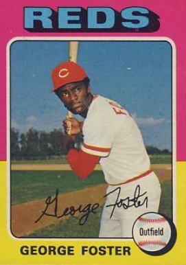1975 Topps George Foster #87 Baseball Card