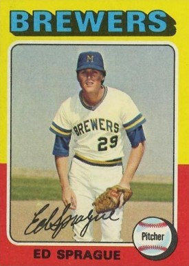1975 Topps Ed Sprague #76 Baseball Card