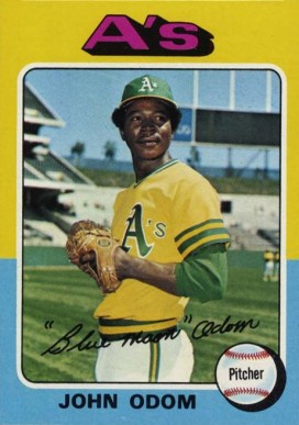 1975 Topps John Odom #69 Baseball Card