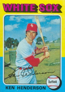1975 Topps Ken Henderson #59 Baseball Card