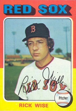 1975 Topps Rick Wise #56 Baseball Card
