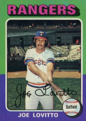 1975 Topps Joe Lovitto #36 Baseball Card